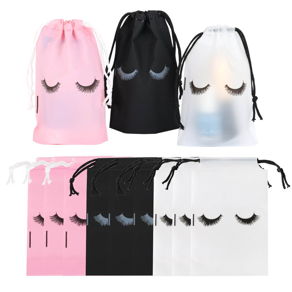Eyelash Extension Aftercare - 10/20/50PCS Travel Pouch Eyelash Aftercare Reusable