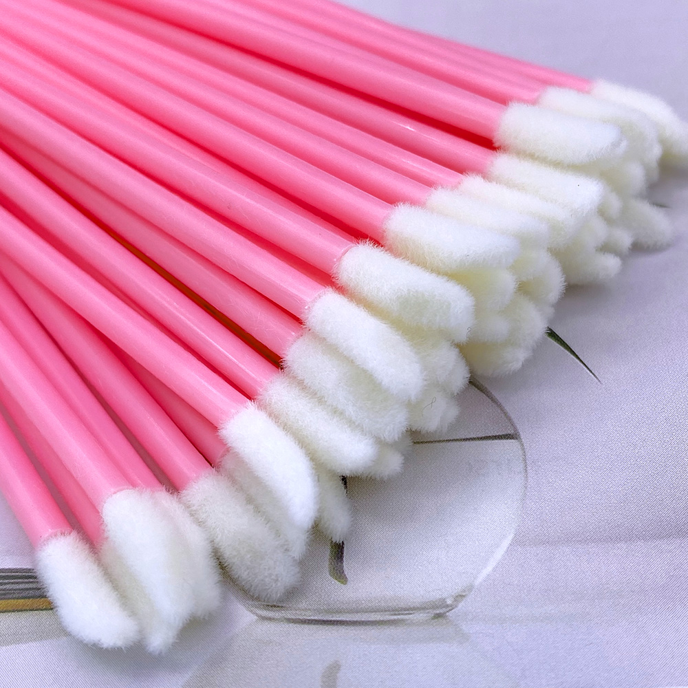 50/500PCS Disposable Lip Brush - Eyelash Extension Natural ulasan dan harga