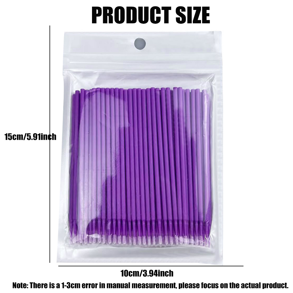 500/1000PCS Eyelash Cleaning B - Eyelash Extension Removal ulasan dan harga