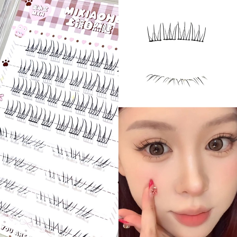 Mixiaohe Sheer Mixed Wispy Upp - Eyelash Extension Natural ulasan dan harga