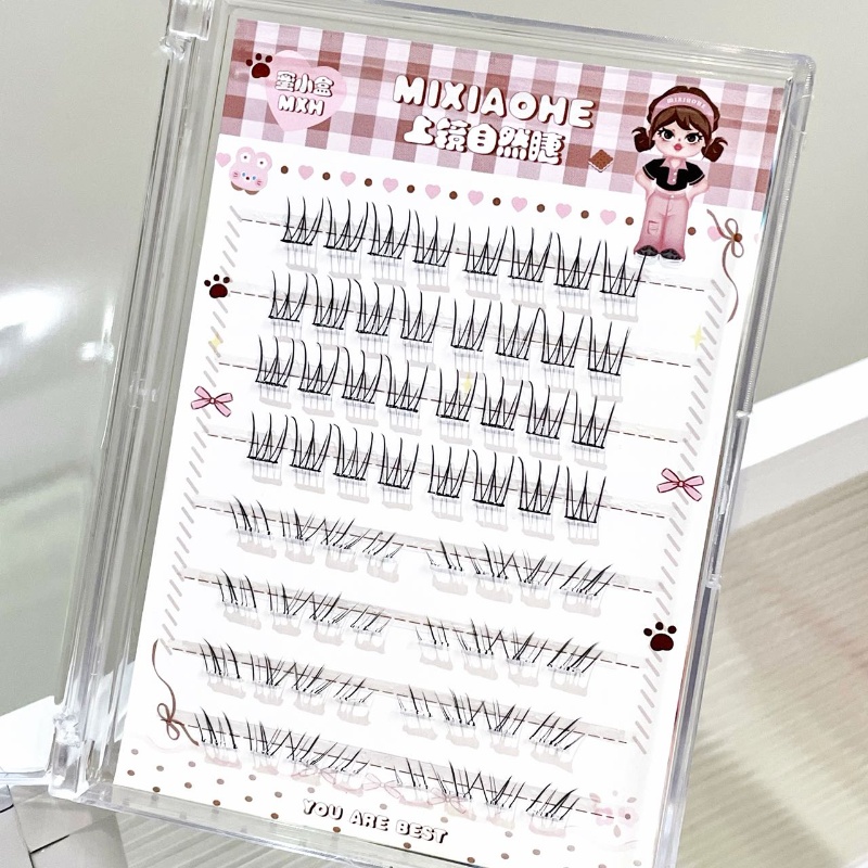 Mixiaohe Sheer Mixed Wispy Upp - Eyelash Extension Natural ulasan dan harga
