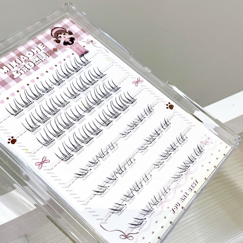 Mixiaohe Sheer Mixed Wispy Upp - Eyelash Extension Natural ulasan dan harga