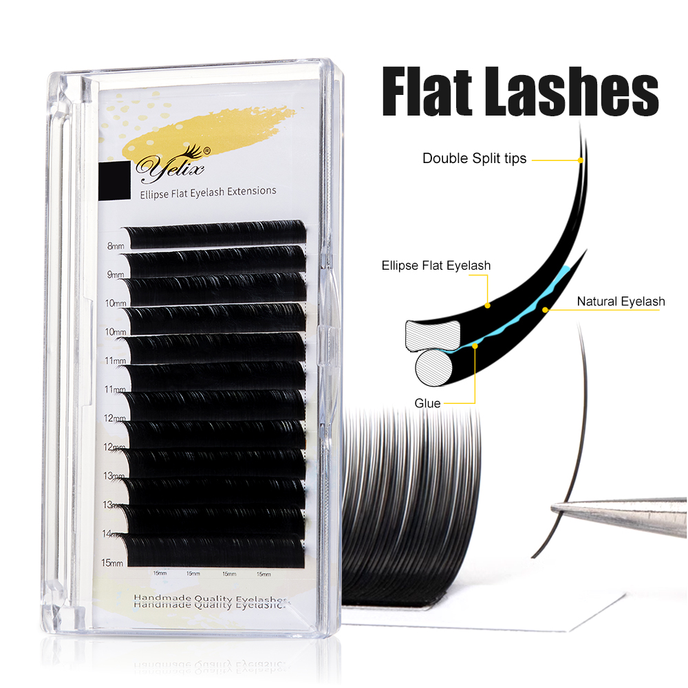 Yelix Double Split Tip Ellipse - Eyelash Extension Double Volume ulasan dan harga