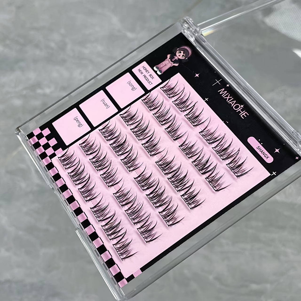 Mixiaohe Korean Pure Style Clu - Eyelash Extension Natural ulasan dan harga