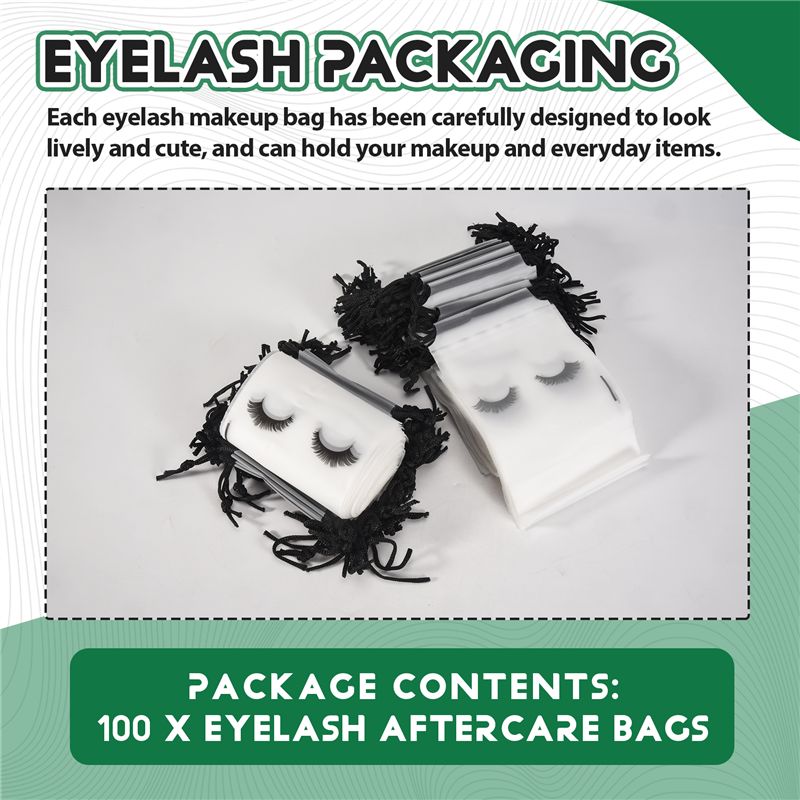 SHGO-100Pcs Lash Bags For Clie - Eyelash Extension Aftercare ulasan dan harga