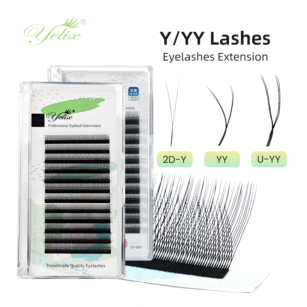Yelix Y/YY Lashes Double Tips  - Eyelash Extension Double Volume ulasan dan harga