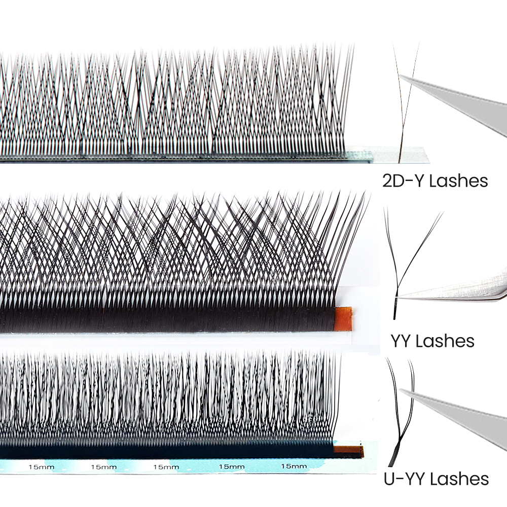 Yelix Y/YY Lashes Double Tips  - Eyelash Extension Double Volume ulasan dan harga