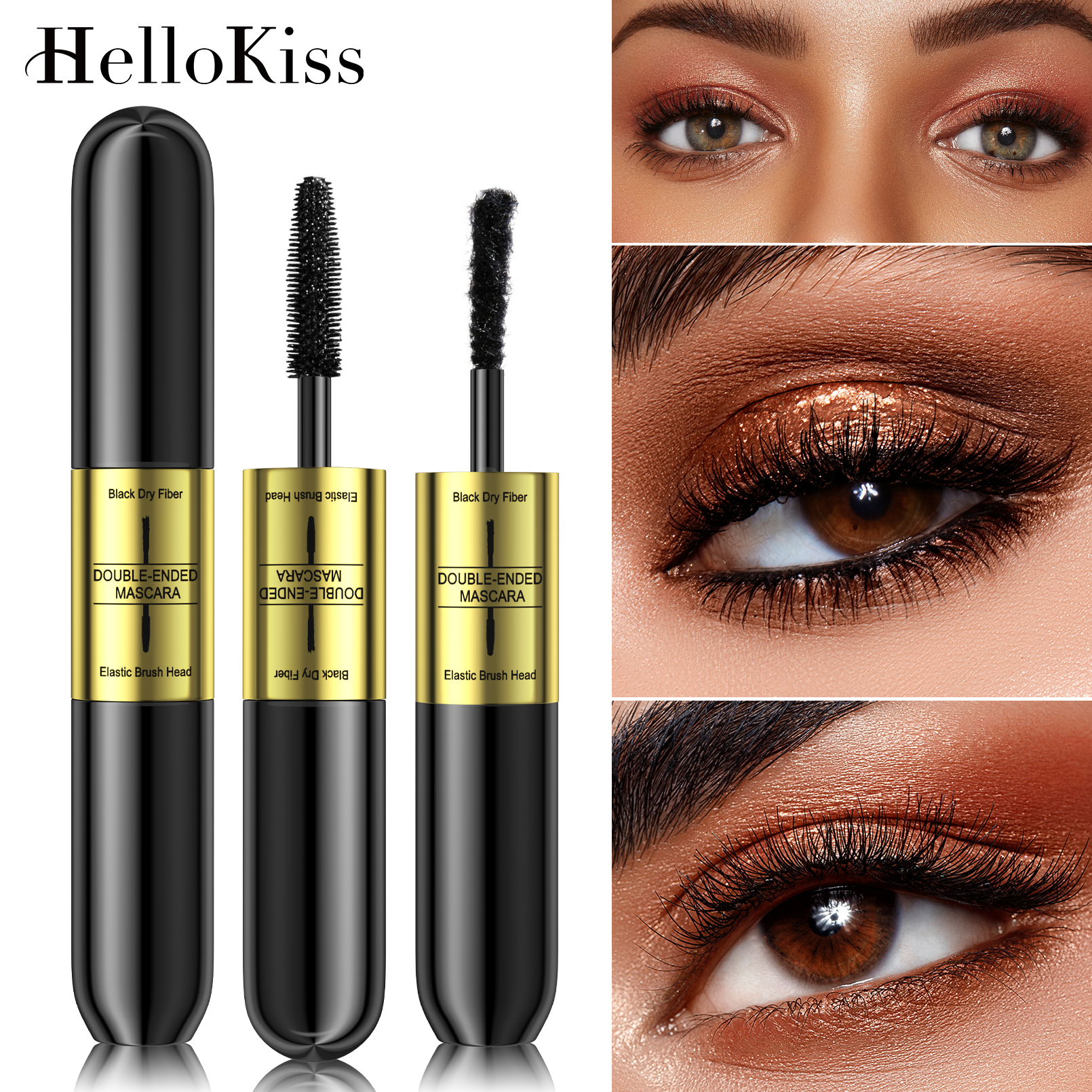 Double-ended 3D Mascara Waterp - Eyelash Extension Double Volume ulasan dan harga