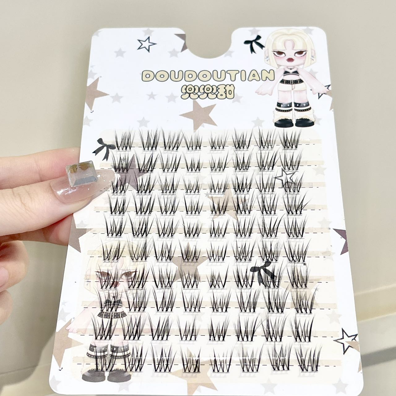 Doudoutian Segmented Nude Lash - Eyelash Extension Natural ulasan dan harga