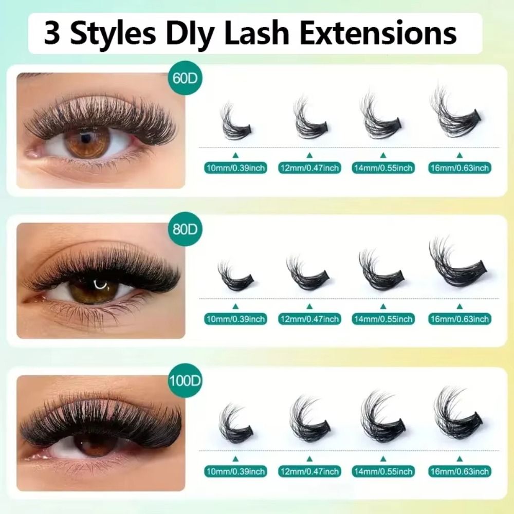 Natural Look False Eyelashes B - Eyelash Extension Natural ulasan dan harga