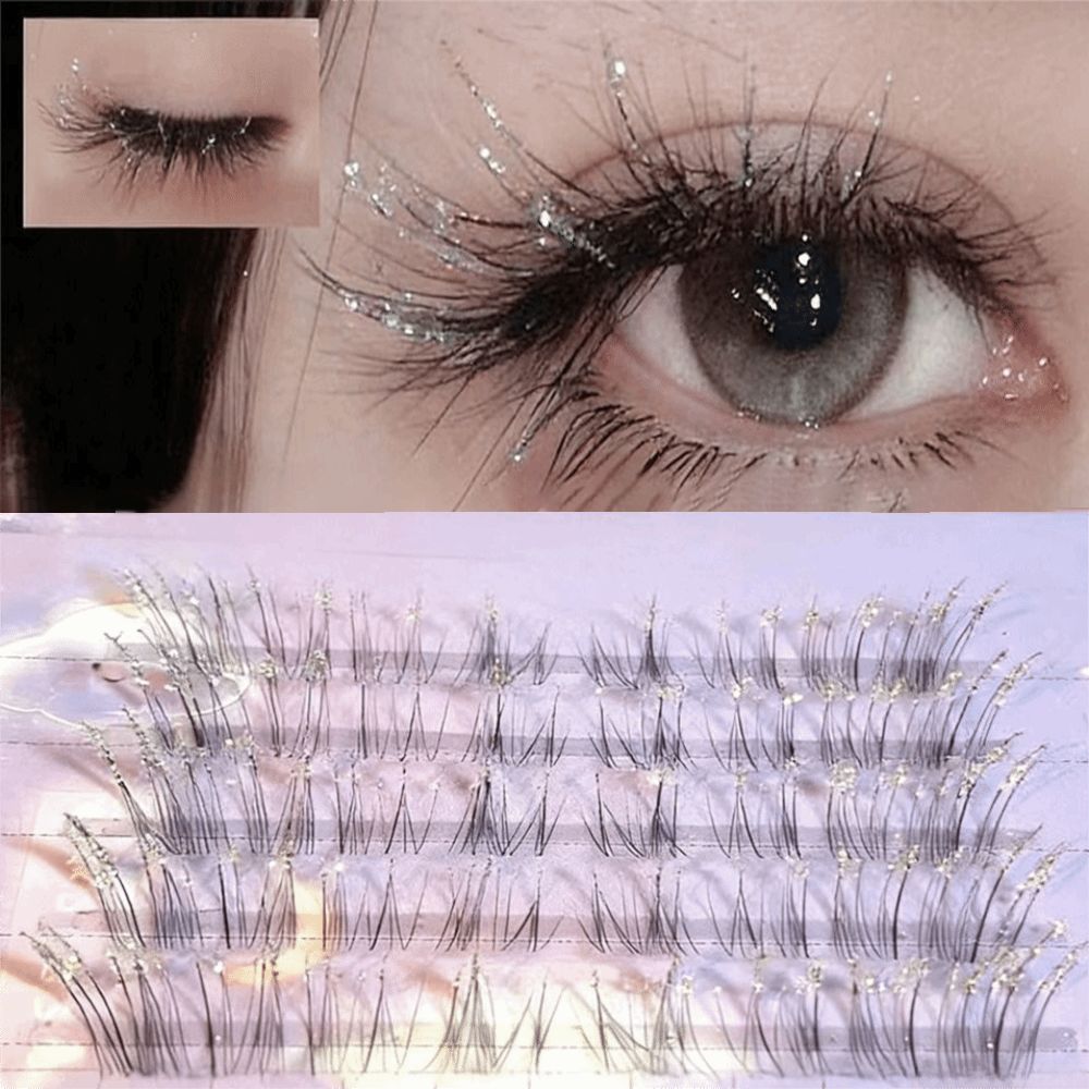 Shining Rhinestone Individual  - Eyelash Extension Natural ulasan dan harga