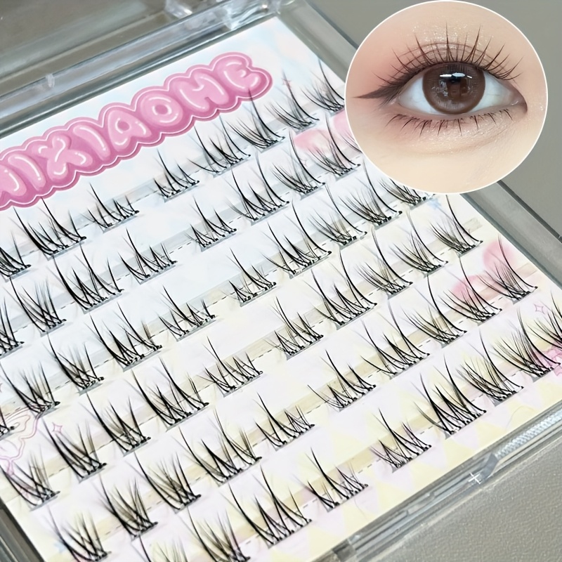 Mixiaohe Glue-Free Natural Las - Eyelash Extension Natural ulasan dan harga