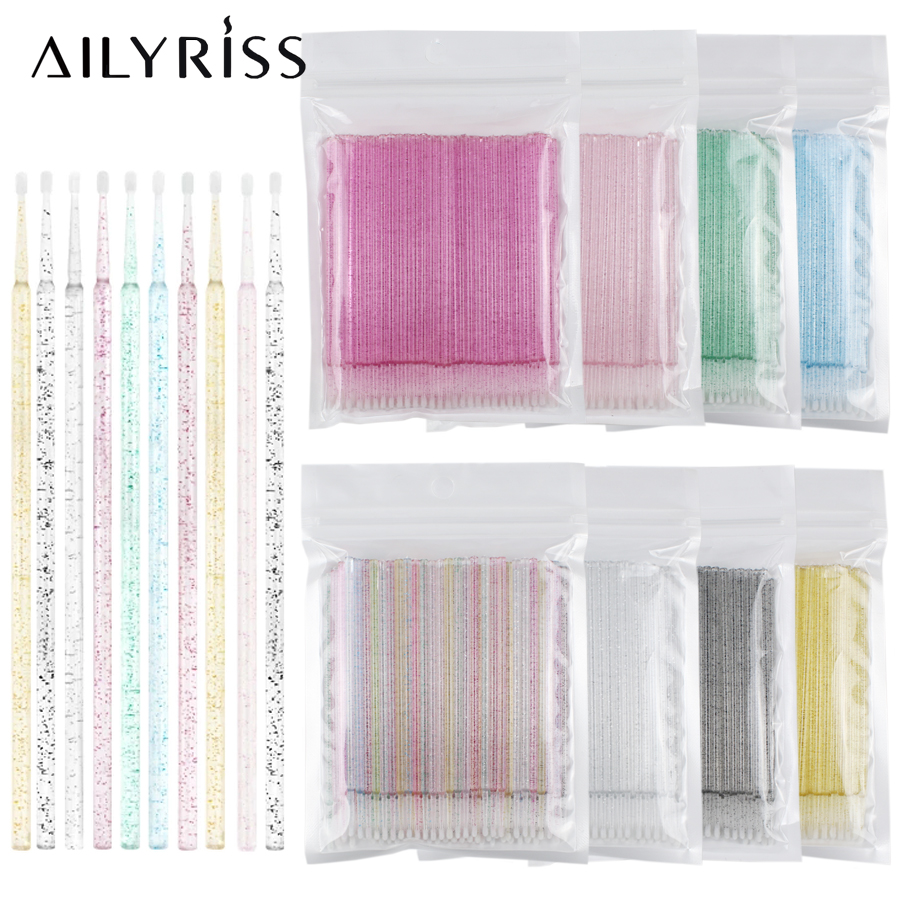 Disposable Eyelash Brushes Swa - Eyelash Extension Removal ulasan dan harga