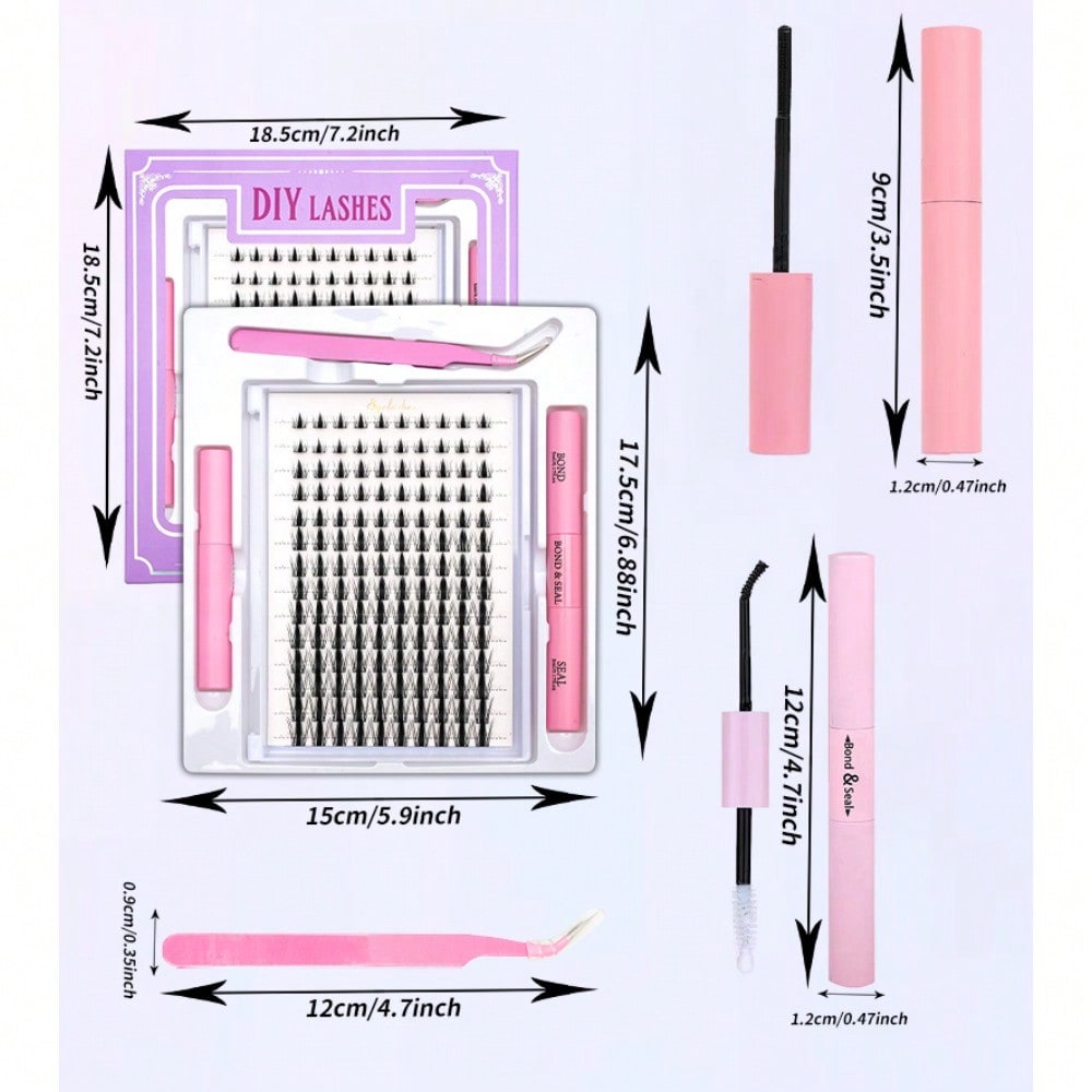 DIY Eyelash Extension Kit, D C - Eyelash Extension Removal ulasan dan harga