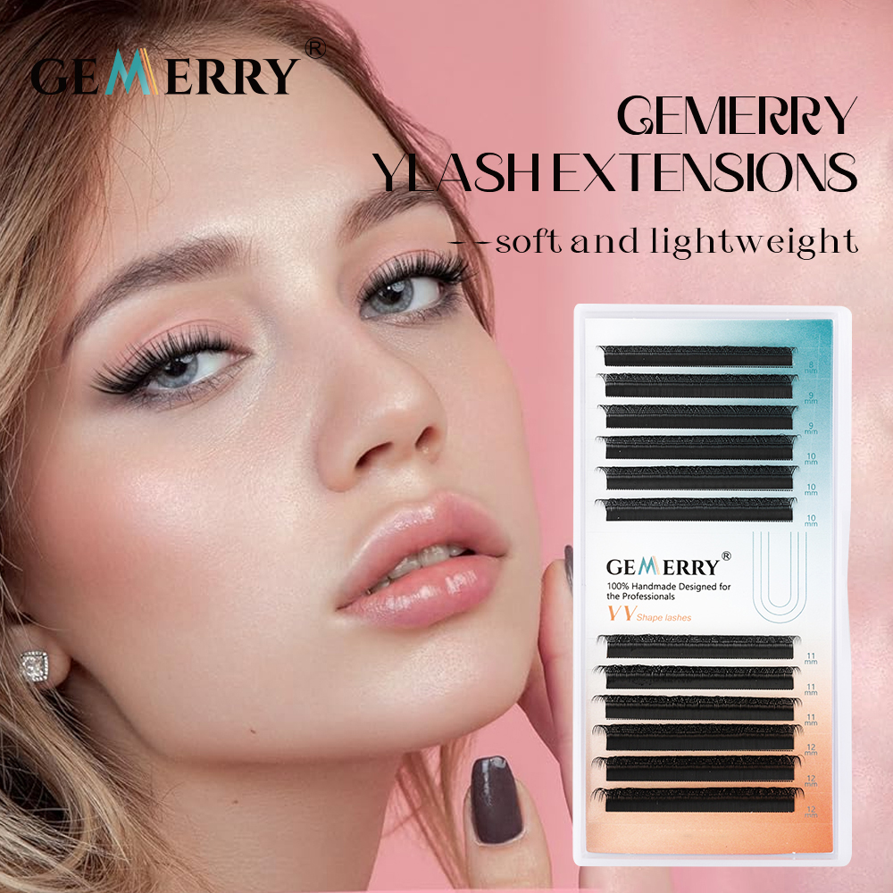 GEMEERY 10PCS YY Eyelash Exten - Eyelash Extension Double Volume ulasan dan harga