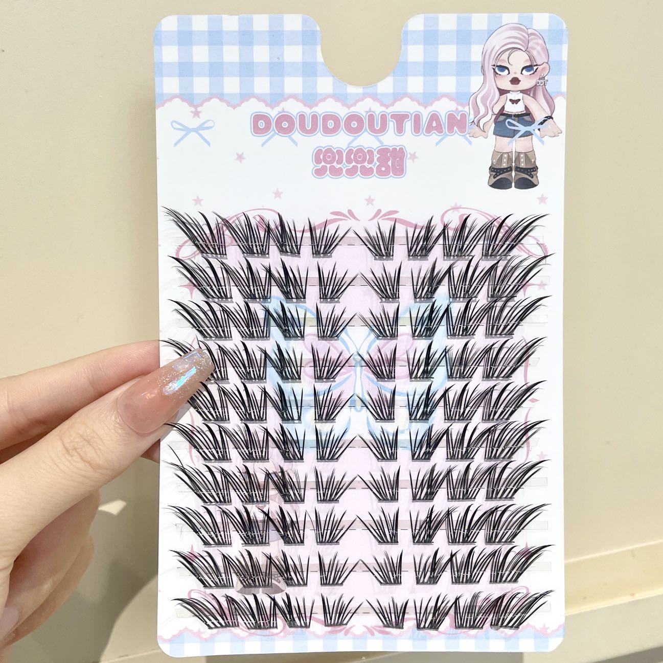 Doudoutian Fox Thai Manga Slan - Eyelash Extension Natural ulasan dan harga
