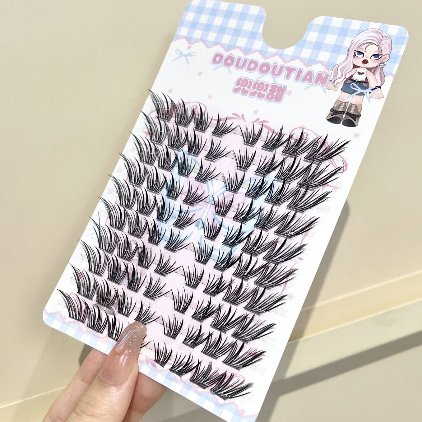 Doudoutian Fox Thai Manga Slan - Eyelash Extension Natural ulasan dan harga