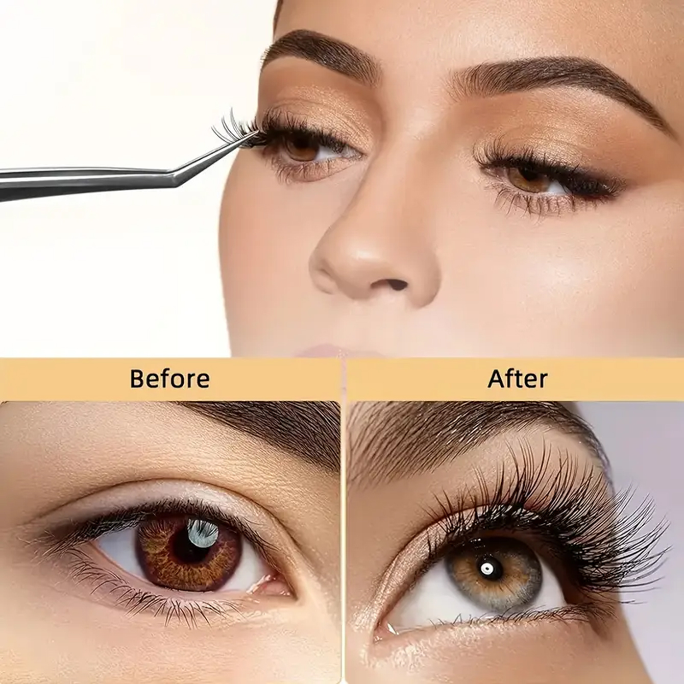 200pcs Individual DIY Eyelash  - Eyelash Extension Natural ulasan dan harga