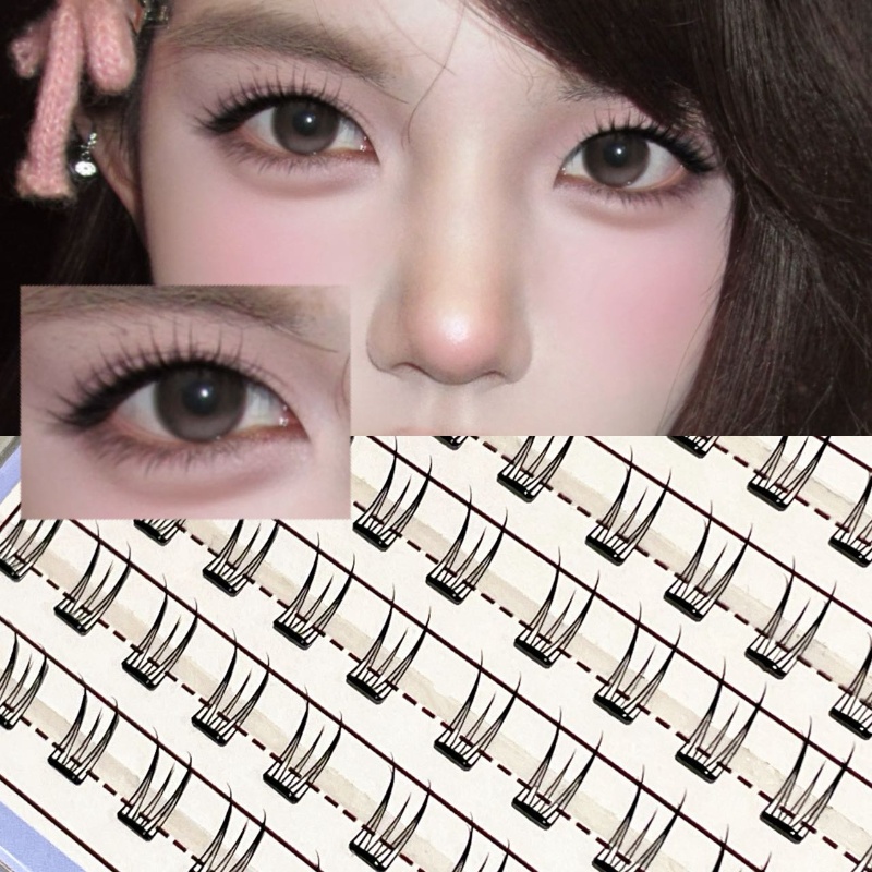 Mixiaohe Glue-Free Thin Slice  - Eyelash Extension Natural ulasan dan harga