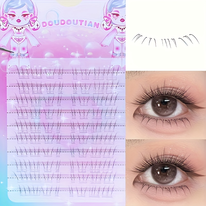 Duoduotian Cat Paw Lower Eyela - Eyelash Extension Natural ulasan dan harga