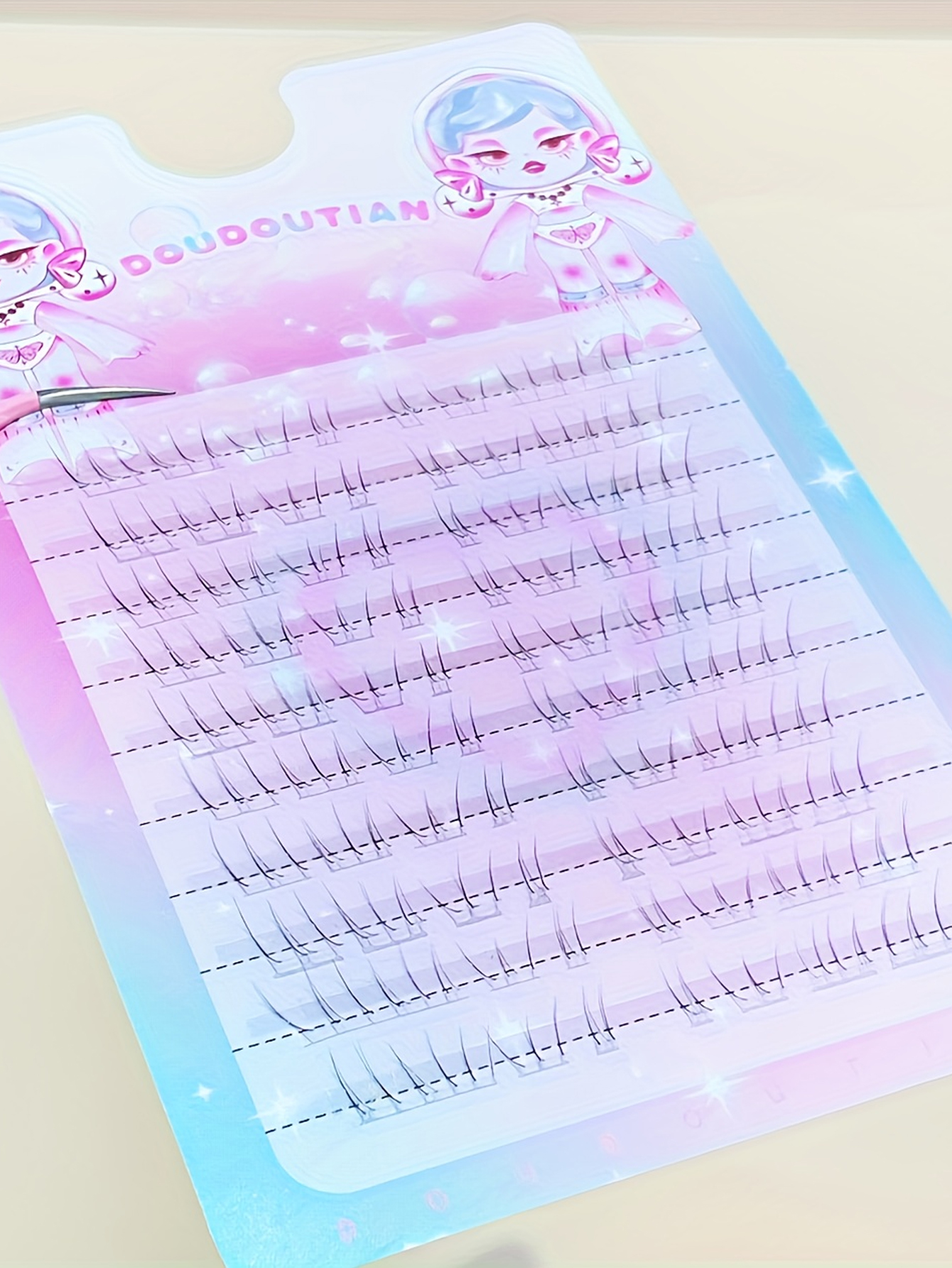 Duoduotian Cat Paw Lower Eyela - Eyelash Extension Natural ulasan dan harga