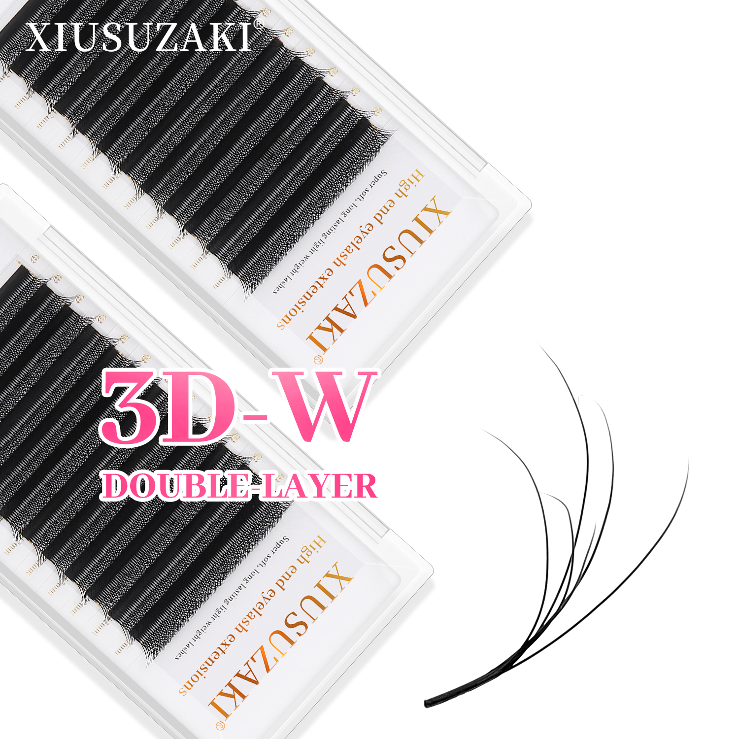 XIUSUZAKI Double Layers 3DW La - Eyelash Extension Double Volume ulasan dan harga