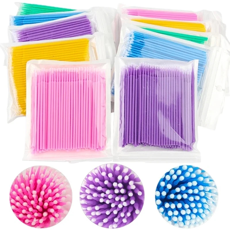 500/1000PCS Eyelashes Microbru - Eyelash Extension Removal ulasan dan harga