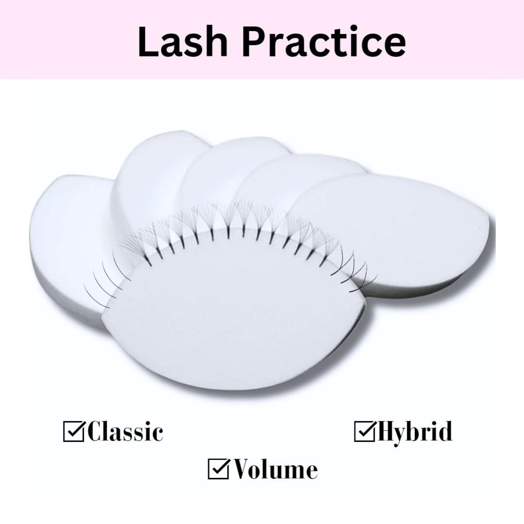 Beginner Lash Map Chart Wispy  - Eyelash Extension Aftercare ulasan dan harga