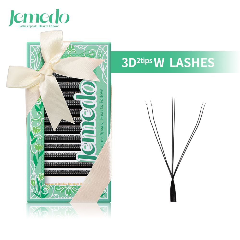 JEMEDO Double Tips 3DW Eyelash - Eyelash Extension Double Volume ulasan dan harga