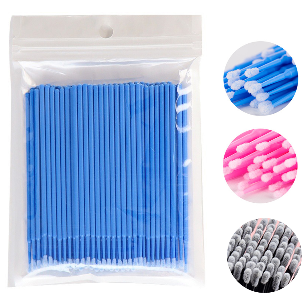 500/1000PCS Micro Brushes Eyel - Eyelash Extension Removal ulasan dan harga