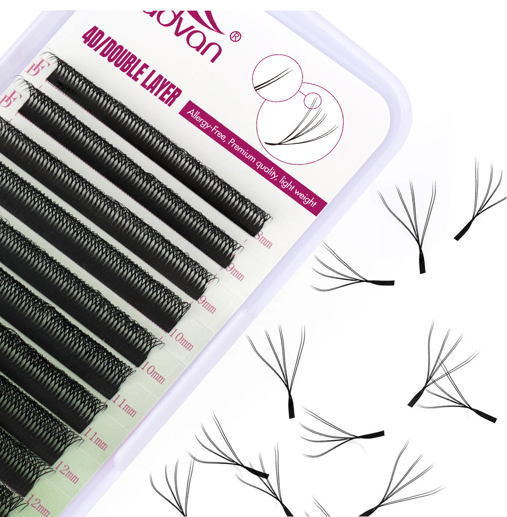 FADVAN 8D W Double Layers 4D W - Eyelash Extension Double Volume ulasan dan harga