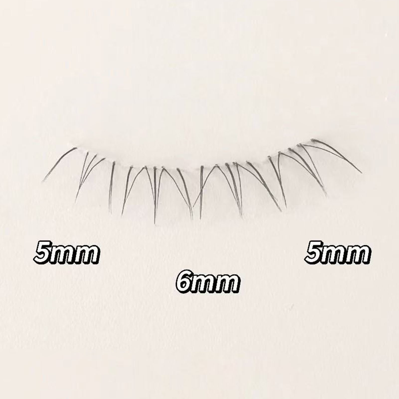 Cat's Eye Bottom Lashes Transp - Eyelash Extension Natural ulasan dan harga
