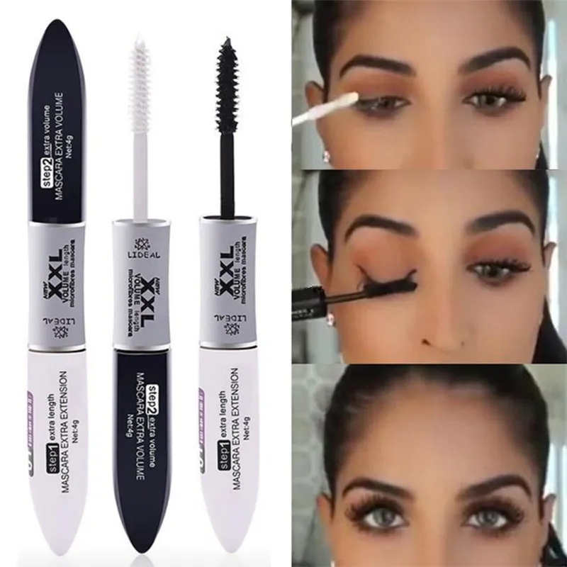 Makeup 2 IN 1 4D Silk Fiber Ey - Eyelash Extension Double Volume ulasan dan harga