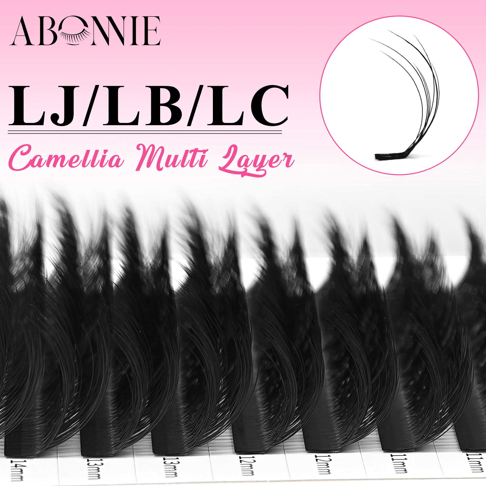 ABONNIE Double-layer Camellia  - Eyelash Extension Double Volume ulasan dan harga