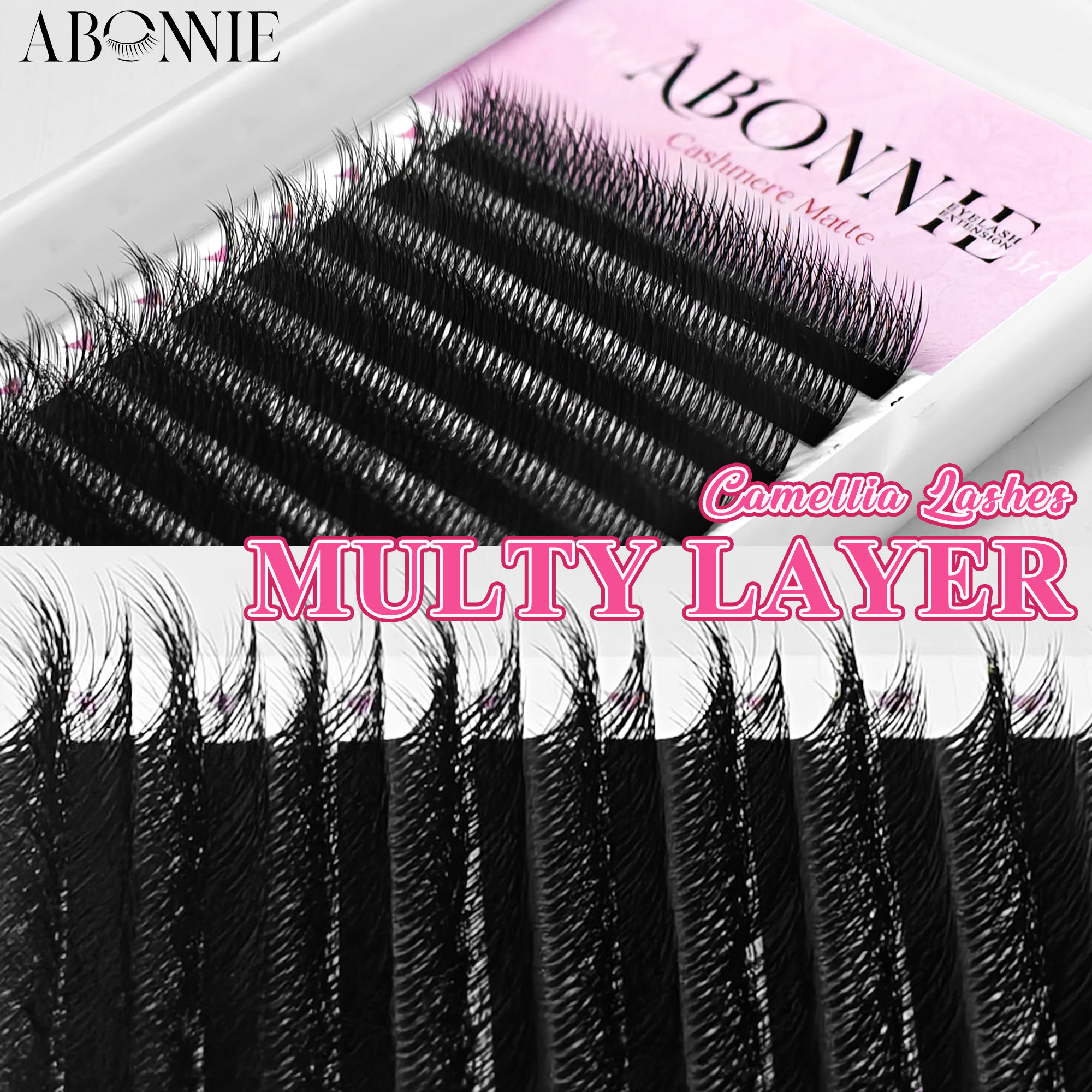 ABONNIE Double-layer Camellia  - Eyelash Extension Double Volume ulasan dan harga