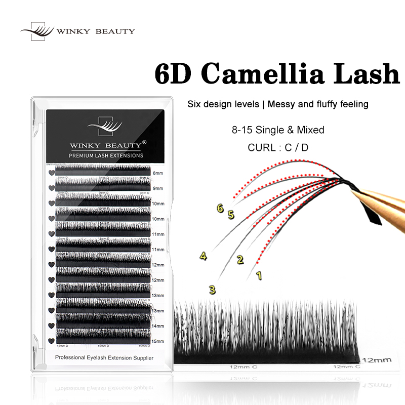 winky beauty 6D Wild Eyelashes - Eyelash Extension Double Volume ulasan dan harga